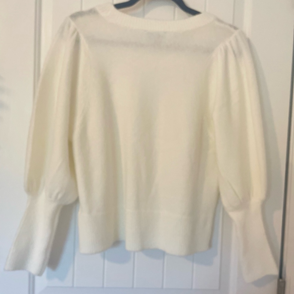 CeCe Cream Crew Neck Sweater